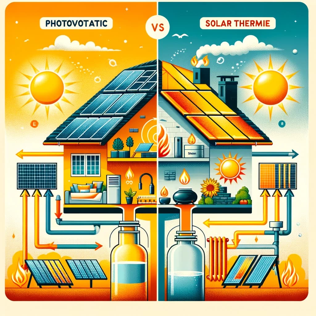 erneuerbare Energien, Stromerzeugung, Wärmeerzeugung, Solarzellen, Kollektoren