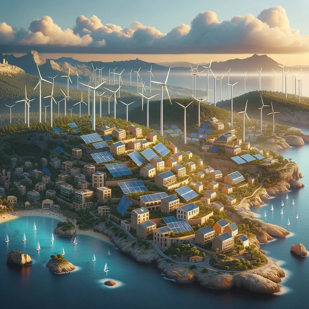 Nachhaltigkeit Solarenergie Mallorca, CO2-Einsparung durch Solaranlagen Mallorca, Beitrag zum Klimaschutz Mallorca, Grüne Energie Mallorca